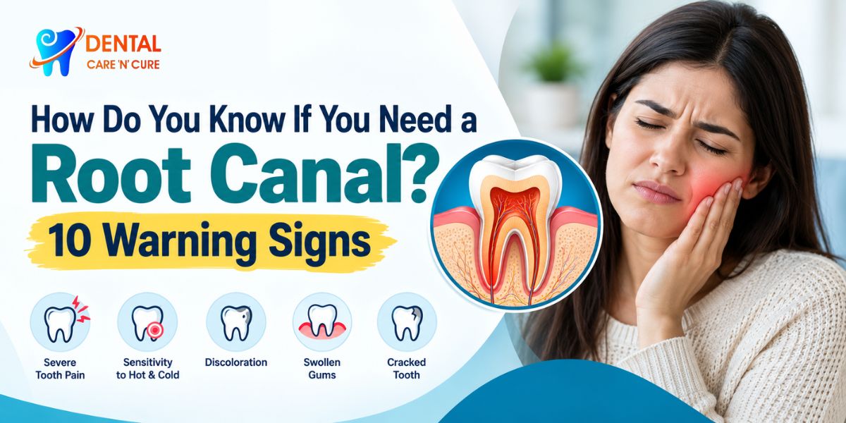 How Do You Know If You Need a Root Canal? Common warning signs of tooth infection