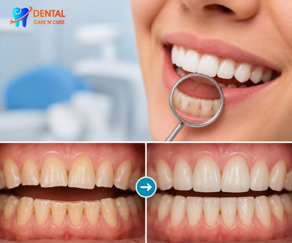 Worn teeth treatment in Delhi